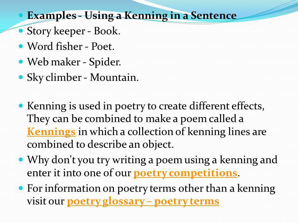 What is homework used for kenning